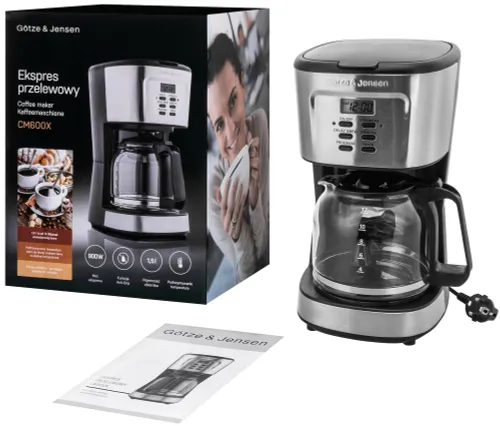 Ekspres GÖTZE & JENSEN CM600X Srebrny