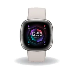 Смарт-часы Fitbit by Google Sense 2 бело-серый