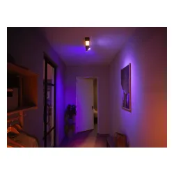 Oświetlenie punktowe Philips Hue White and Color Ambiance Centris 2 Czarny