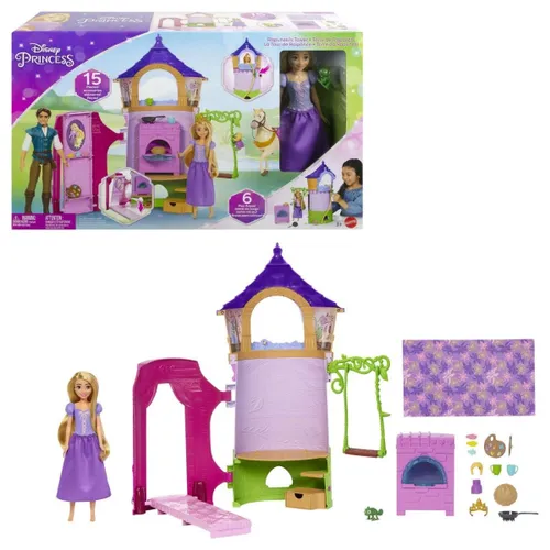 Mattel Disney Princess Кукла Рапунцель Набор Башня