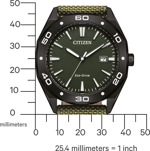 Zegarek CITIZEN Active Sport BM7635-01X Zielony