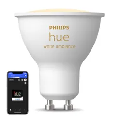 Inteligentna żarówka LED PHILIPS HUE 929003666701 4.2W GU10 Bluetooth, Zigbee