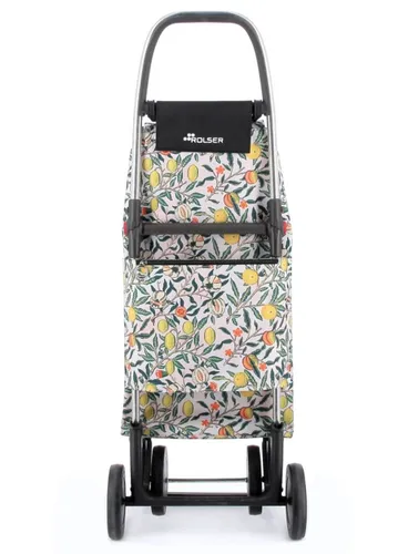 Składany wózek na 4 kołach Rolser I-Max William Morris - pomegranate