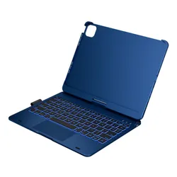 Etui na iPad Air / iPad Pro TYPECASE Flexbook Touch Błękitny pacyfik Klawiatura