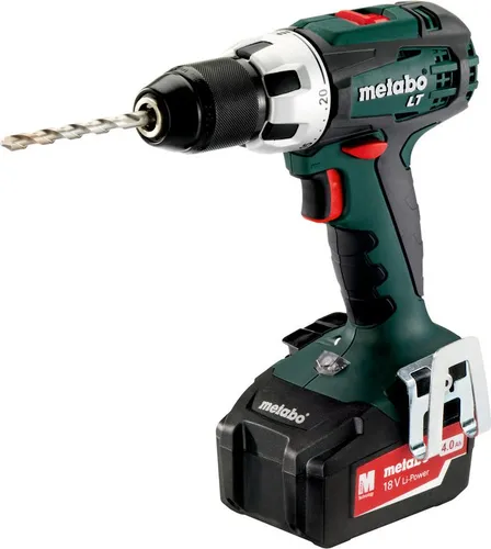 Metabo BS 18 LT 18 V Tornavida, 2 adet 4 Ah Pil, Şarj cihazı, Kılıf (metaBOX 145)