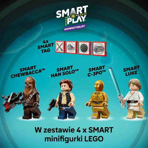 LEGO 75426 Star Wars SMART Play Sokół Millennium