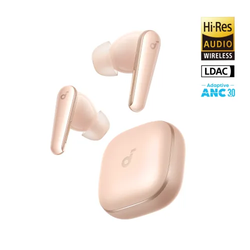 Słuchawki bezprzewodowe Soundcore Liberty 5 Dokanałowe Bluetooth 5.4 Różowy