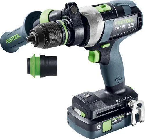 Festool Quadrive TDC Akülü Matkap 18/4 5.2 / 4.0 ve-Plus 18v 2 x 4 / 5.2 Ah Akülü