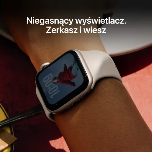 Apple Watch SE 3gen GPS 44mm koperta z aluminium (północ) + pasek sportowy rozmiar M/L (północ) 2025