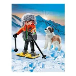 PLAYMOBIL MY LIFE 71741 NARCIARZ Z BERNARDYNEM zestaw dla dzieci 4+