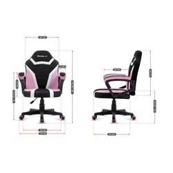 Fotel HUZARO Ranger 1.0 Mesh Różowy