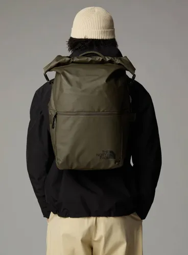 Городской рюкзак The North Face Base Camp Voyager Rolltop - new taupe green / tnf black