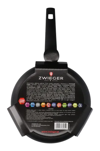 Patelnia Zwieger Titan Indukcja 24cm