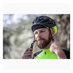 Kask rowerowy Rogelli Tecta black/fluor