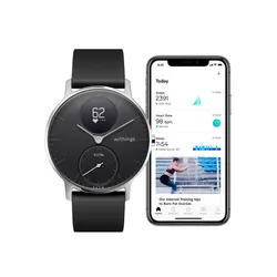 Smartwatch Withings Activité Steel HR 36mm black (HWA03-36black-All-Inter)