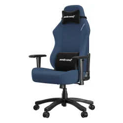 Fotel Anda Seat Luna L Dark Blue Fabric Gamingowy do 100kg Tkanina Granatowy