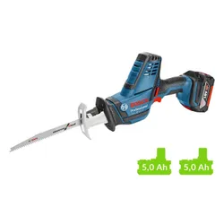 Piła szablasta Bosch GSA 18 V-LI C 2x5.0Ah