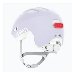 Kask rowerowy dziecięcy ABUS Smiley 3.0 ACE LED pure lavender