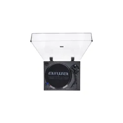 Gramofon Aiwa APX-1200BT/BK Półautomatyczny Napęd paskowy Przedwzmacniacz Bluetooth Czarny