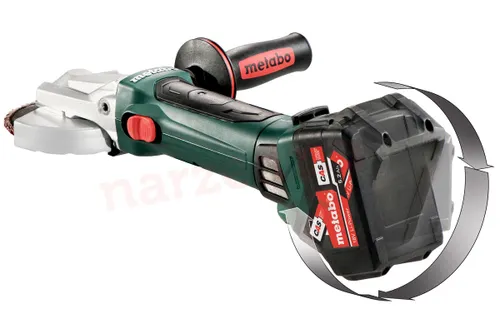 Metabo WF 18 LTX 125 Düz Başlı Açılı Taşlama Makinesi