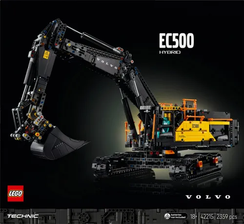 LEGO Klocki Technic 42215 Koparka Volvo EC500 Hybrid