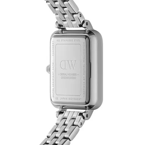 Часы Daniel Wellington Quadro Roman Numerals 5-Link Watch DW00100691 Silver