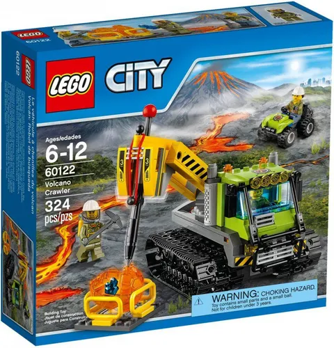 Конструктор Lego City вулканический марсоход (60122)