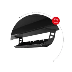 Biurko gamingowe HUZARO Hero 4.8 RGB Czarny