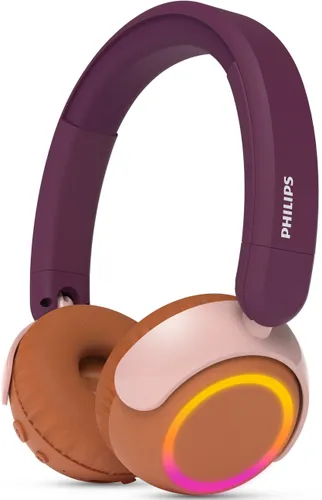 Słuchawki nauszne PHILIPS TAK4200MP Fioletowy