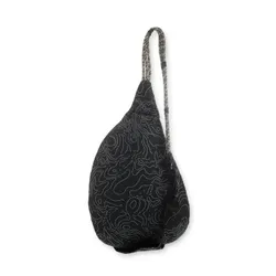 Рюкзак на одно плечо Kavu Mini Rope Sling-black topo