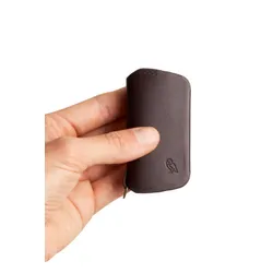 Skórzane etui na klucze Bellroy Key Cover (third edition) - deep plum