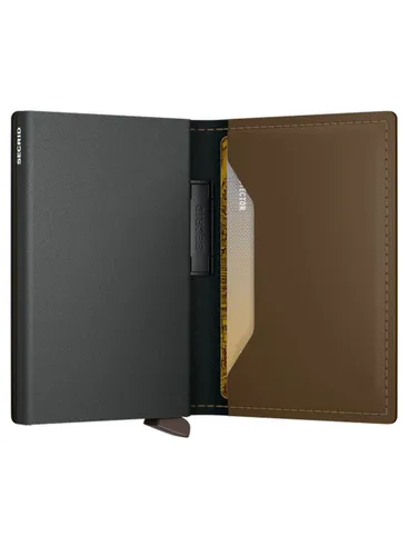 Portfel kieszonkowy RFID Secrid Bandwallet Matte - earth / beige