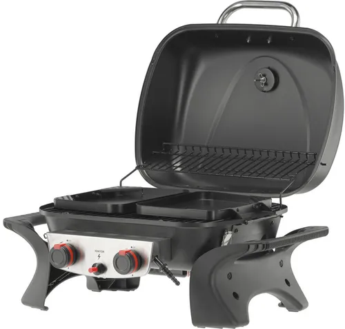 Grill gazowy YATO YG-20005 Yake Czarny 5 kW 47 x 37 cm