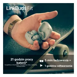 Słuchawki dokanałowe SONY LinkBuds WF-LS910 Różowy