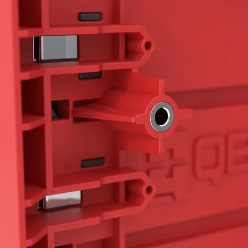 Skrzynka narzędziowa QBRICK System PRO Cart 2.0 Plus Drawer 3 Red Ultra HD Custom