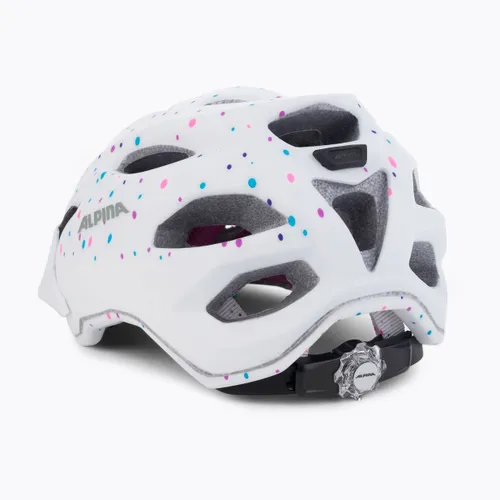 Kask rowerowy dziecięcy Alpina Carapax white