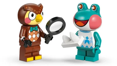 LEGO Animal Crossing 77056 Blathers i kolekcja muzealna
