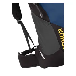 Plecak z siatką dystansową Kohla Active 22L - navy peony/lemon curry/caviar