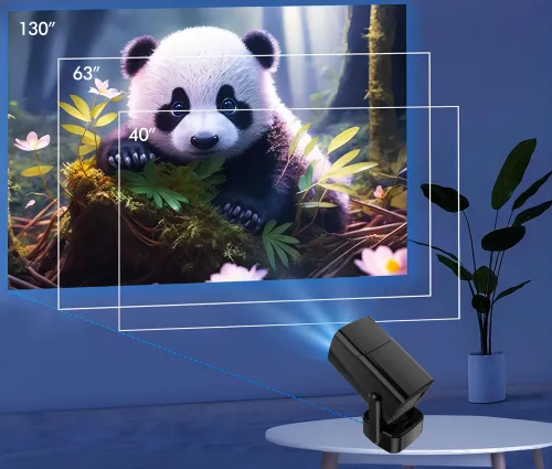 Projektor BLOW Cinema SOUND HD Ready Wi-Fi Bluetooth Android TV Przenośny z Etui