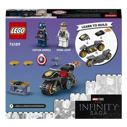 LEGO Marvel Kapitan Ameryka i pojedynek z Hydrą 76189