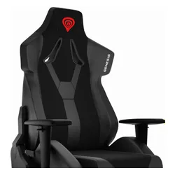 Fotel Genesis Nitro 650 Gamingowy do 150kg Skóra ECO Tkanina Czarny