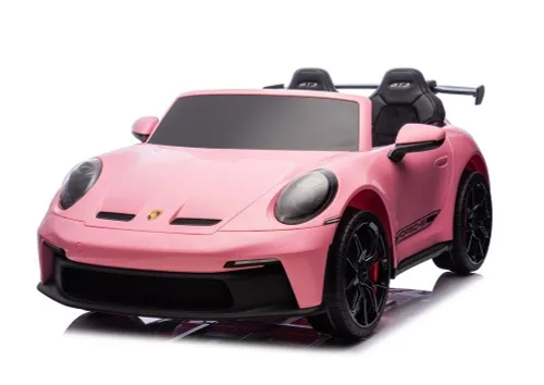 Samochód Na Akumulator Dla 2 Dzieci Porsche 911 Gt3 24V Eva LED 2 Silniki