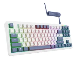 Klawiatura mechaniczna Trust GXT 872 Xyra TKL Biały
