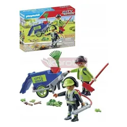PLAYMOBIL 71434 ZESPÓŁ SPRZĄTAJĄCY MIASTO