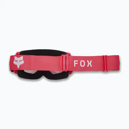 Gogle rowerowe Fox Racing Main Core pink/clear