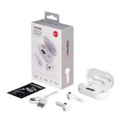 Słuchawki douszne XMUSIC TWS750W Wodoodporne Biały