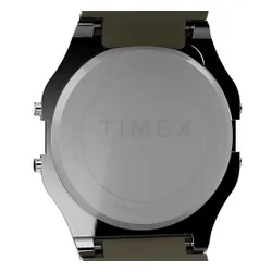 Timex T80 TW2V41100 Haki / Gümüş saatler