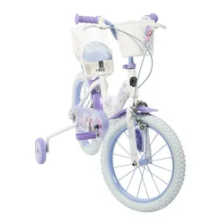 Rower dziecięcy HUFFY Disney Kraina Lodu 16 cali dla dziewczynki Biały
