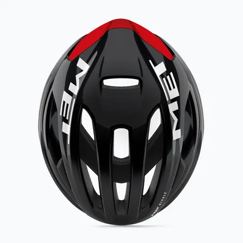 Kask rowerowy MET Rivale II Mips black/red glossy