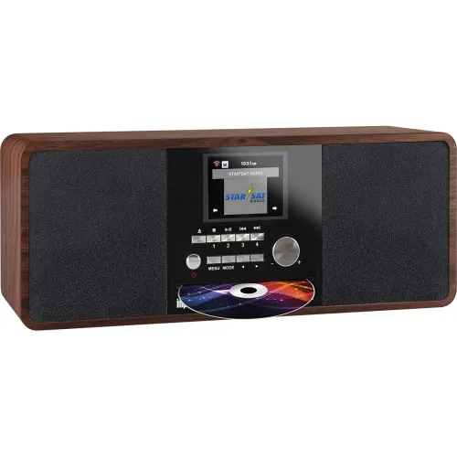 Radioodbiornik Imperial DABMAN i200 CD Radio FM DAB+ Internetowe Wi-Fi Drewno
